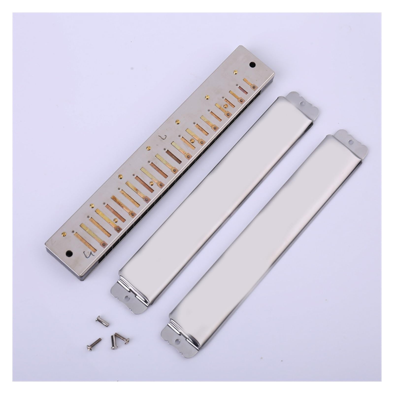 Mundharmonikas 24-Loch Polyphone C-Mundharmonika, Erwachsene Schüler, Anfänger, Spielen Musikinstrumente