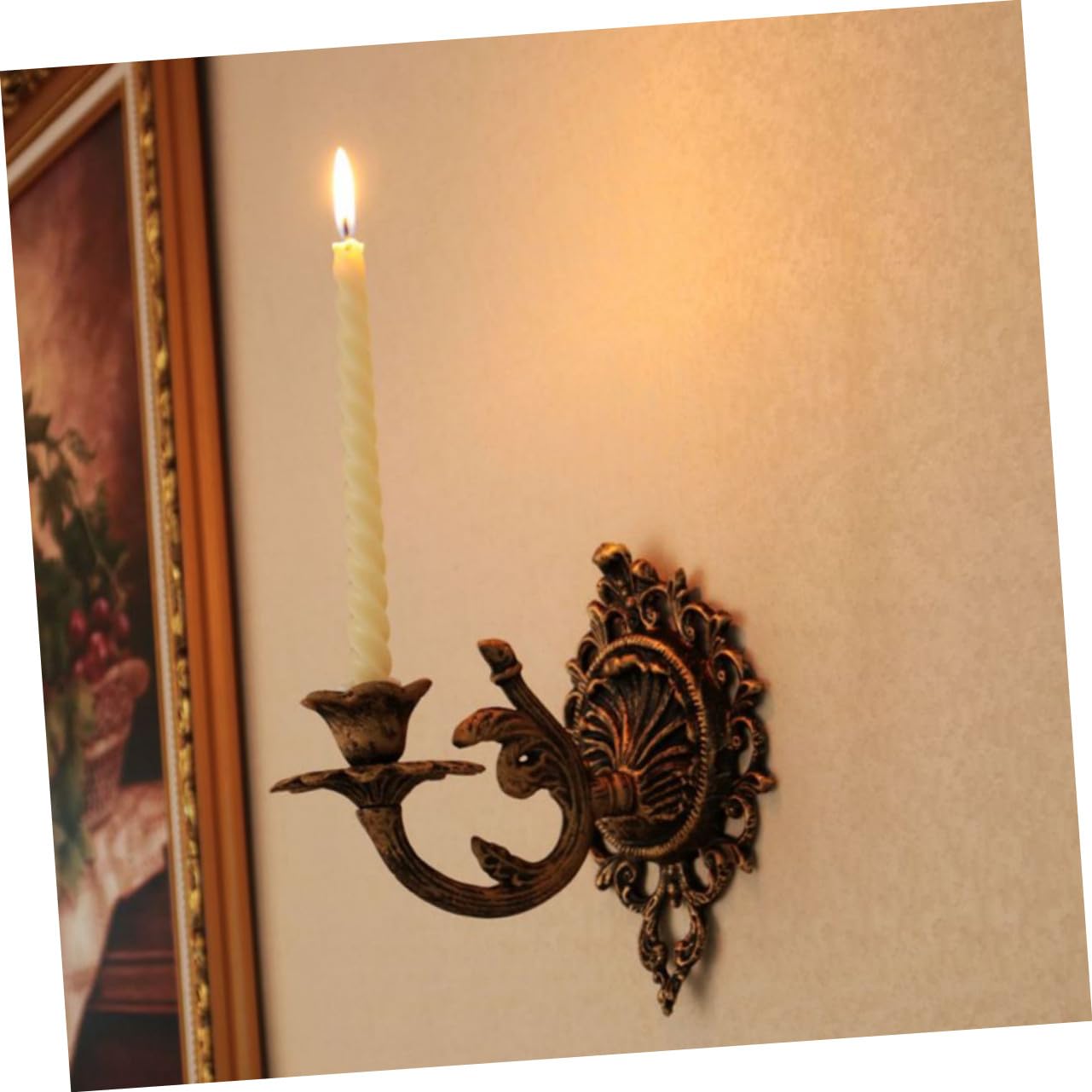 Halloween Geschenkideen Wandkerzenhalter aus Eisen für Wand Industrie