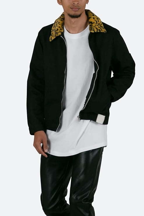 mnml Men's Mnml Leopard Work Jacket