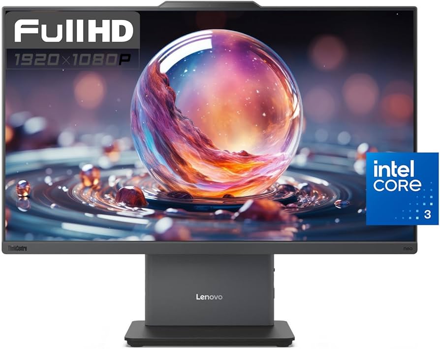 Lenovo ThinkCentre Win11 デスクトップ 23.8'モニタ Amazon.com: Lenovo ThinkCentre All-in-One Business Computer, 23.8