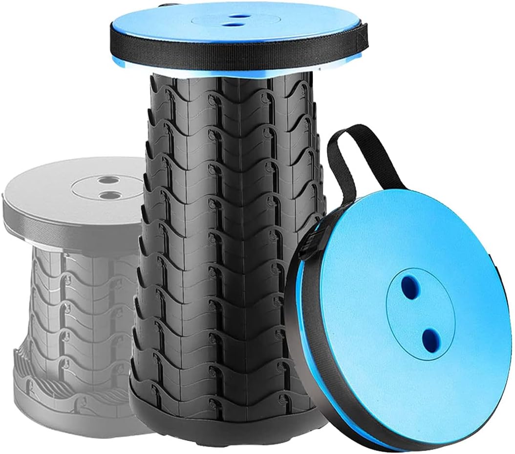 Buy JEBBLAS Adult Picnic Stools Portable Adjustable Camping Folding