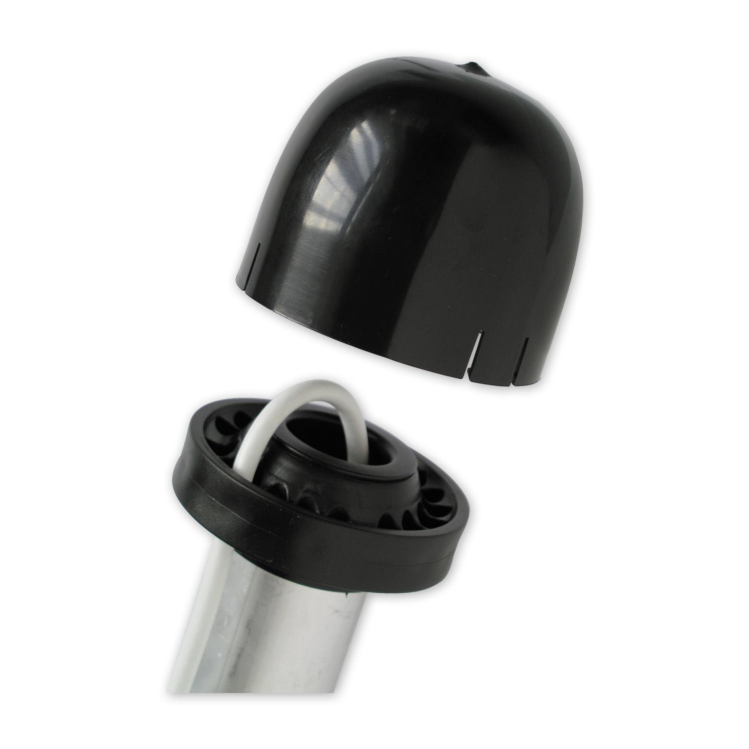 Schwaiger MAD50 001 Mastabdeckung mit Kabelführung schwarz