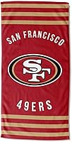 Northwest NFL Psychedelic Beach Towel - Officially Licensed 52% Cotton 48% Polyester, Soft Absorbent 30x60 Unisex Adult Fan Gear