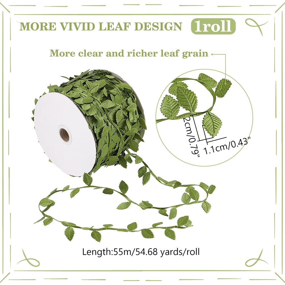 Ghirlanda Lunga Ghirlanda Verde Decorativa Nastro Decorativo Foglie Di Vite Artificiale - 20 Metri Per Matrimoni, Feste E Decorazioni Casa Foglie