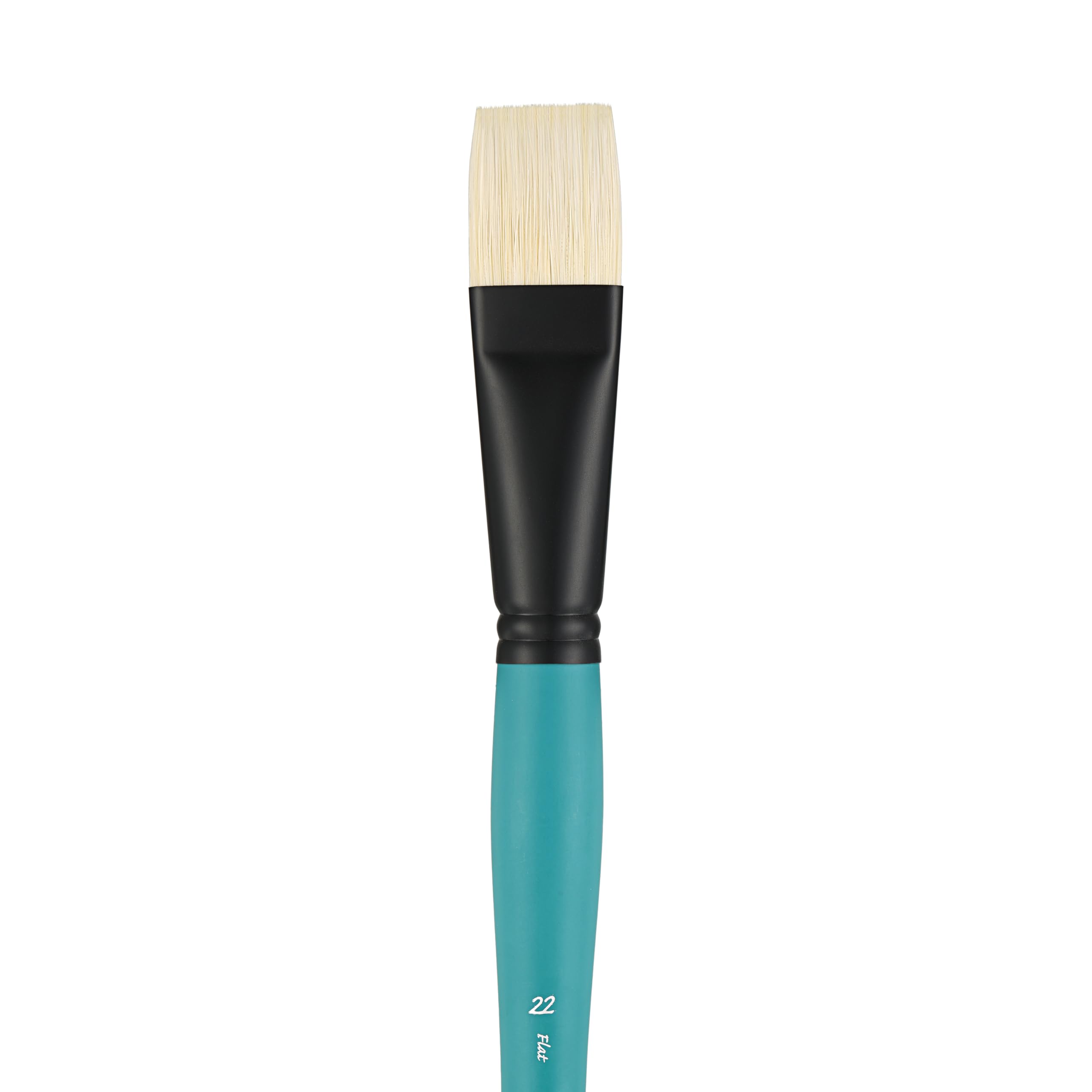 Pan Art Bristle Flat No. 22, Detail & Wash Brush for Oil Paints - Image 2