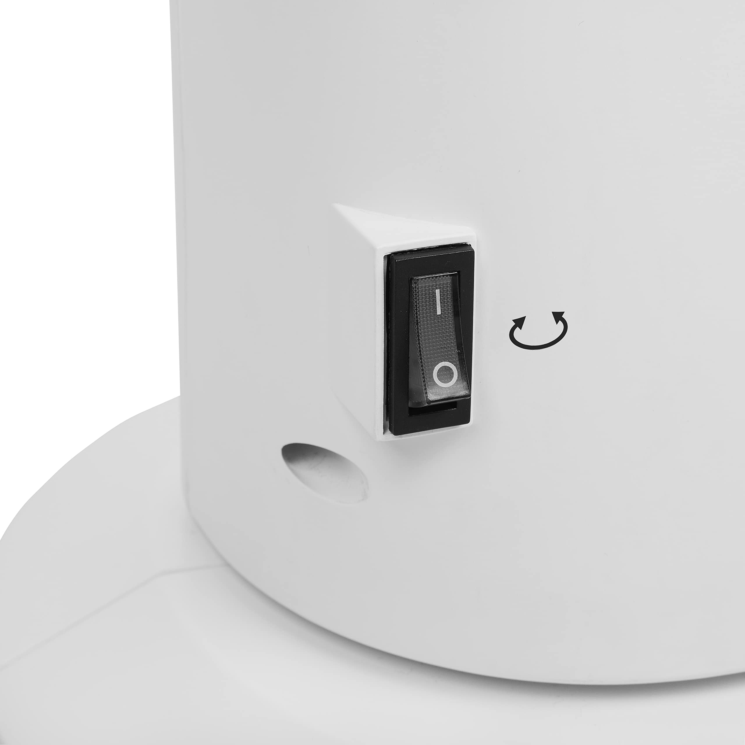 Stufa a torre in ceramica Tristar KA-5088 - Funzione ventilatore 2 in 1 Per ambienti fino a 20 m² 2000 W Con termostato, Bianco