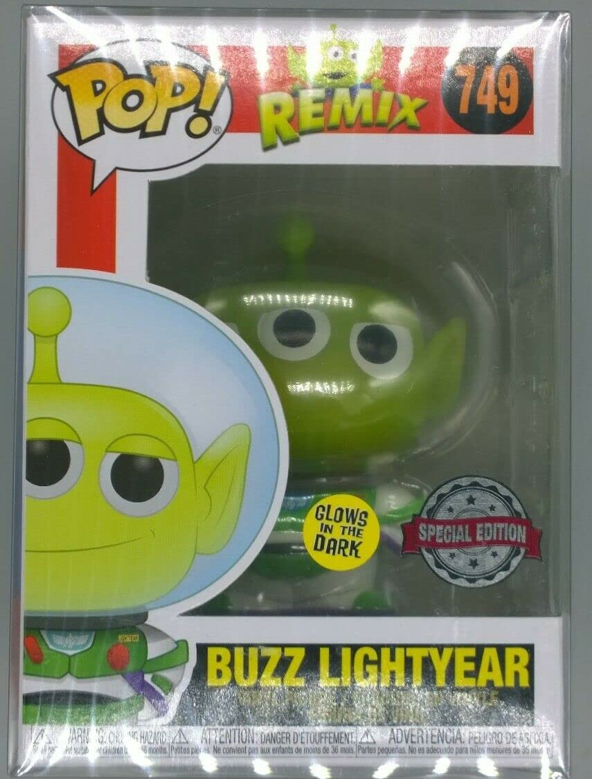 Amazon.com: Funko POP! Remix Buzz Lightyear Target Exclusive GITD