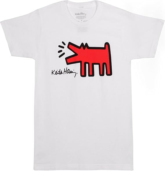 Keith haring dog shirt Clearance