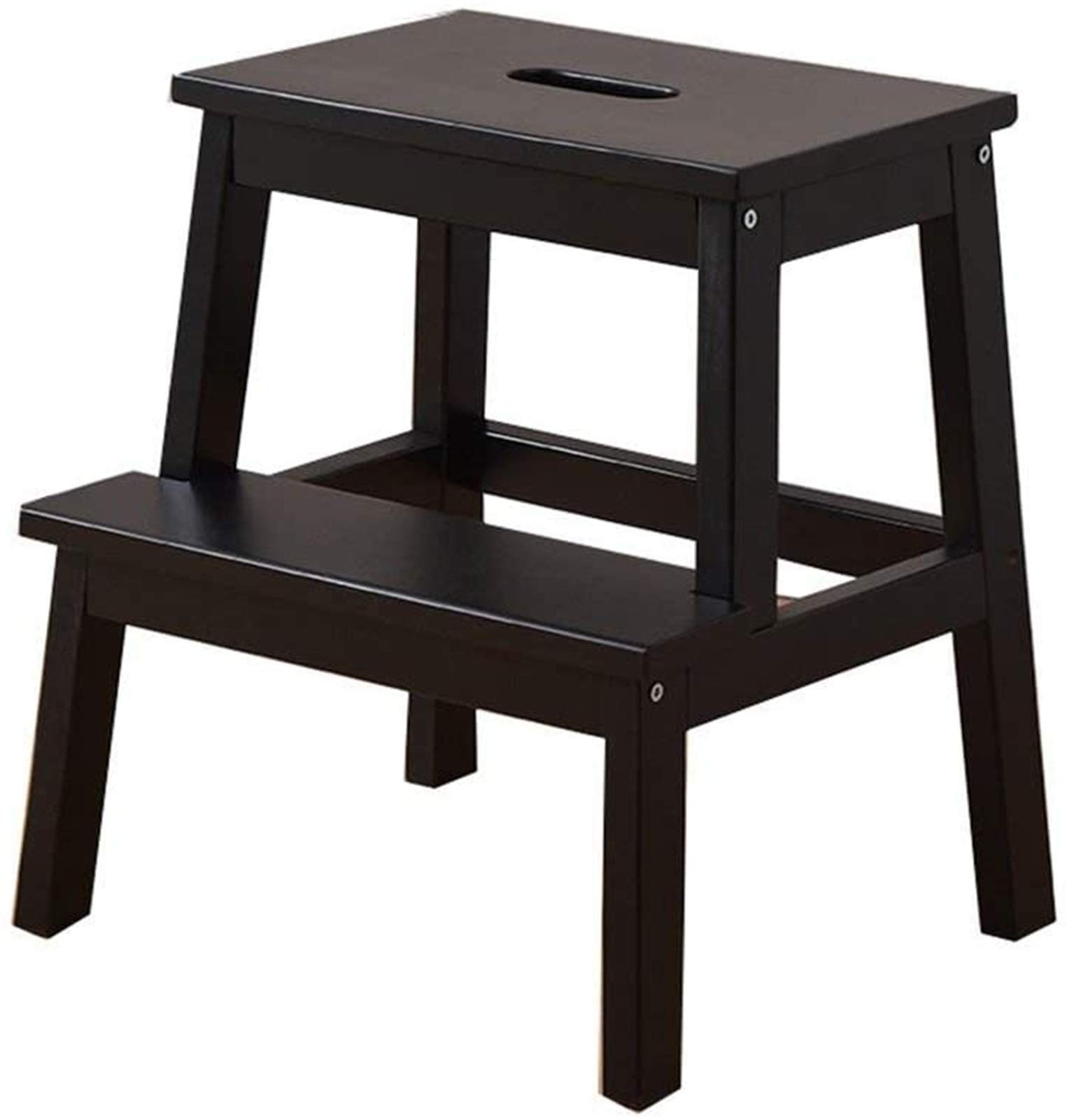 Tabouret échelle ménage en bois pour changer vos chaussures dans l'entrée