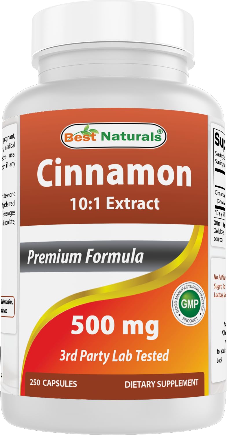 Best Naturals Cinnamon 500 mg