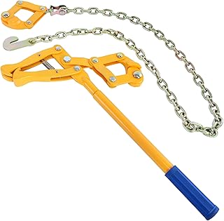 47.25" Chain Link Fence Strainer, Heavy Duty Barbed Wire Tensioner,Chain Strainer Wire Tensioner Labor-Saving Lever Design Capacity 2200lbs for Farm