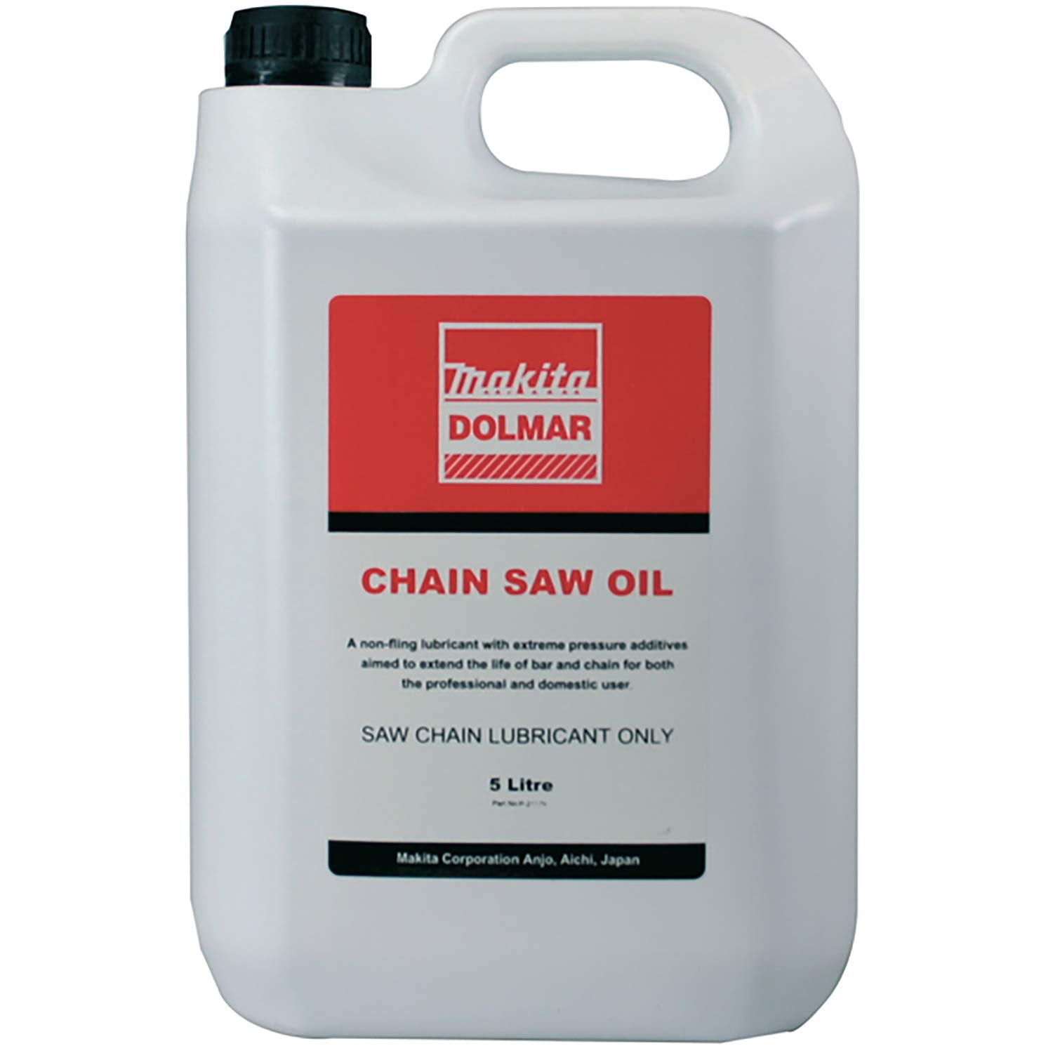 Makita Chainsaw Oil 5 Litre P-21179 Chain Oil 5 Litre Chainsaw Oil