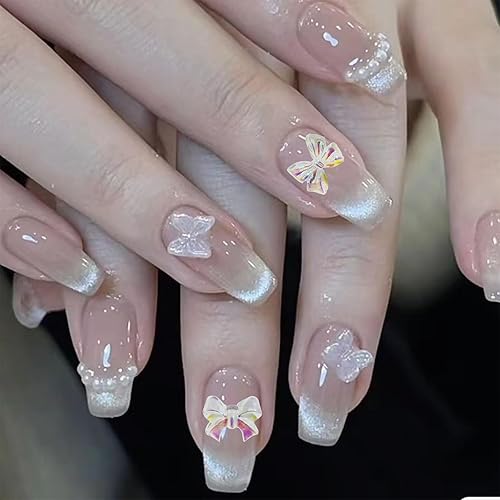 Miniatura 6 de Aurora - Dijes para uñas y diamantes de imitación de resina, 6 formas de adornos de resina para diseño de uñas, adornos de uñas brillantes 3D para