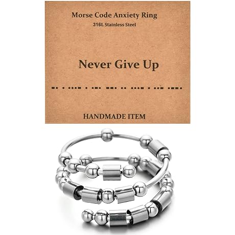 Morse Code Ring of Inspiration