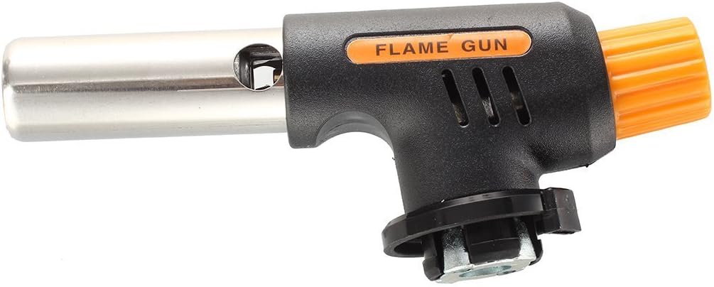 FLAME GUN Gadget Gas Torch Hiking Camp Fire Starter Maker Flame Gun Lighter Butane Burner