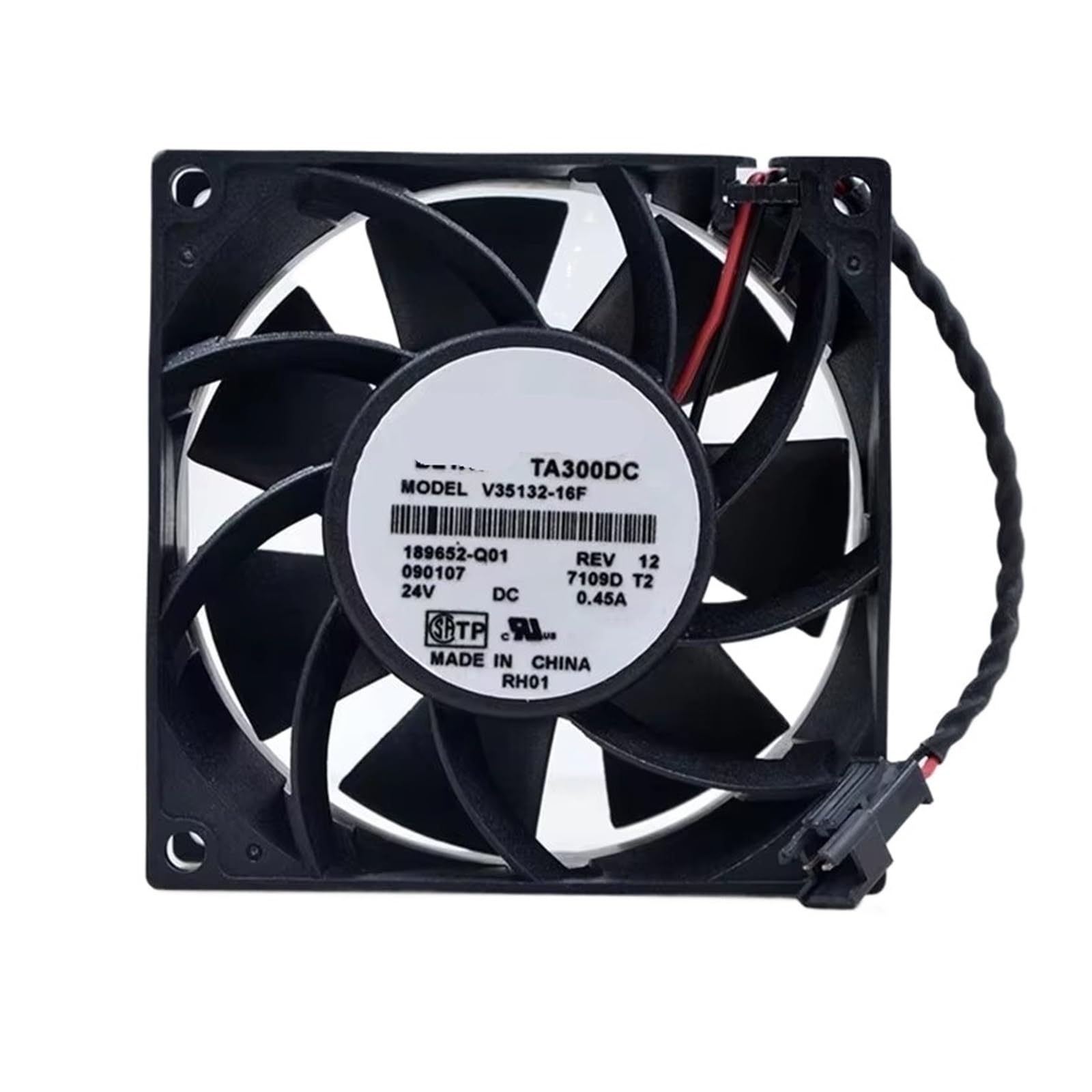 KNIUWMBMH TA300DC V35132-16F 8CM 24V 0.45A 80 * 80 * 38MM Cooling Fan(2wire G1)