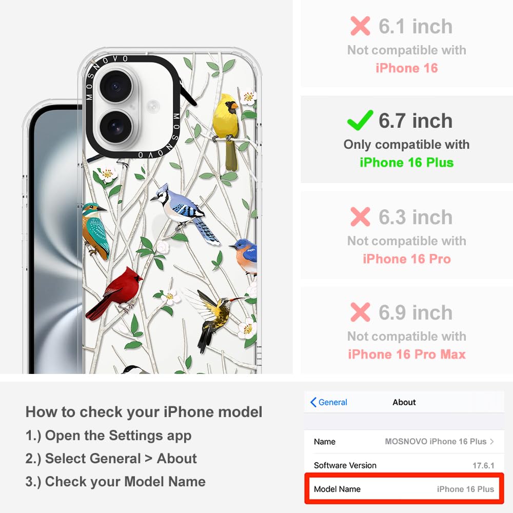 MOSNOVO Case for iPhone 16 Plus - Image 2