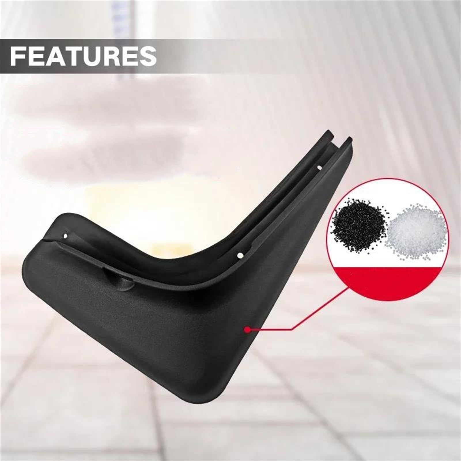 Star-Garde-Boue pour 2002-2006 Toyota Camry 4 PièCes SéRies Garde-Boue Avant ArrièRe Garde-Boue