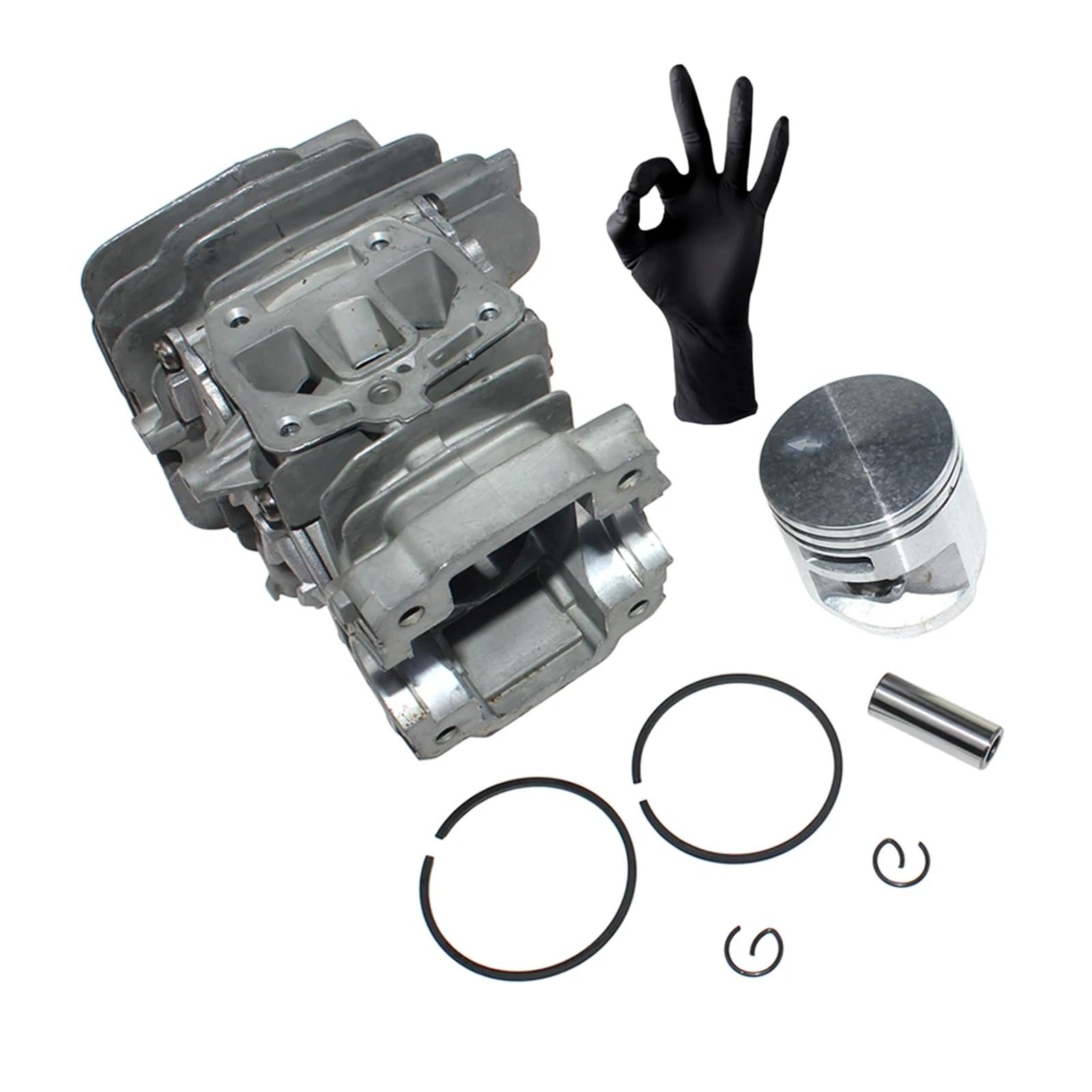 Zestaw tłoka cylindra 42,5 mm Pasuje do piły łańcuchowej Sthil MS231 MS231C PN 1143 020 1203