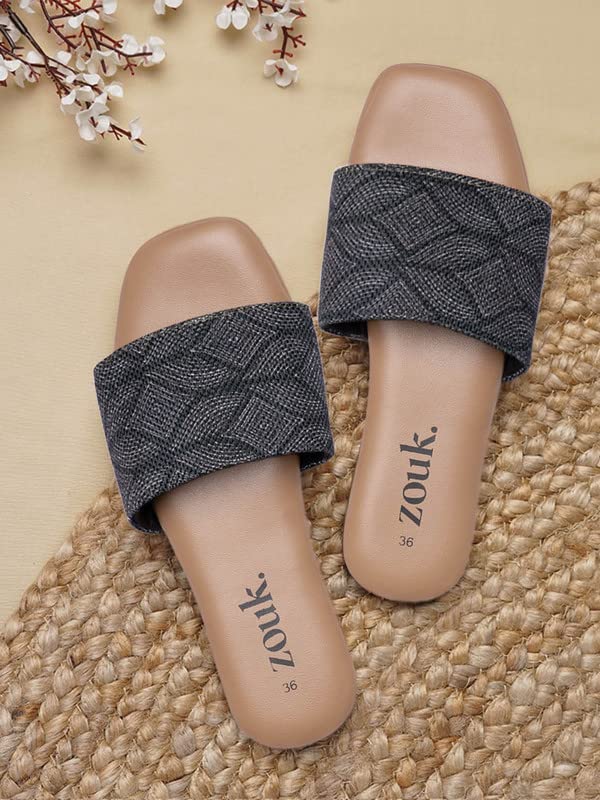 Image of ZOUK Womens Shalimar Qila Casual Flats Flat Sandal