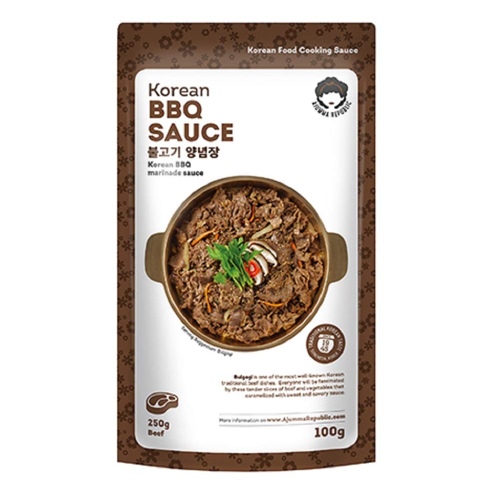 Buy Ajumma Republic Korean BBQ Beef Marinade Sauce 100G Online at