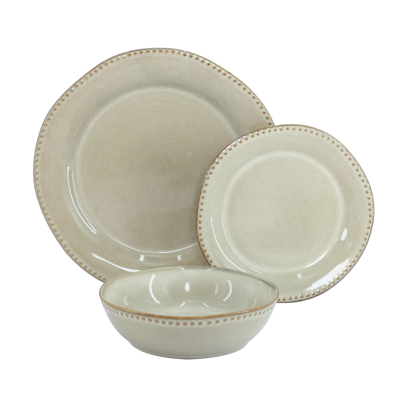 Set di stoviglie in ceramica LEHAHA 12 pezzi, set da Albania