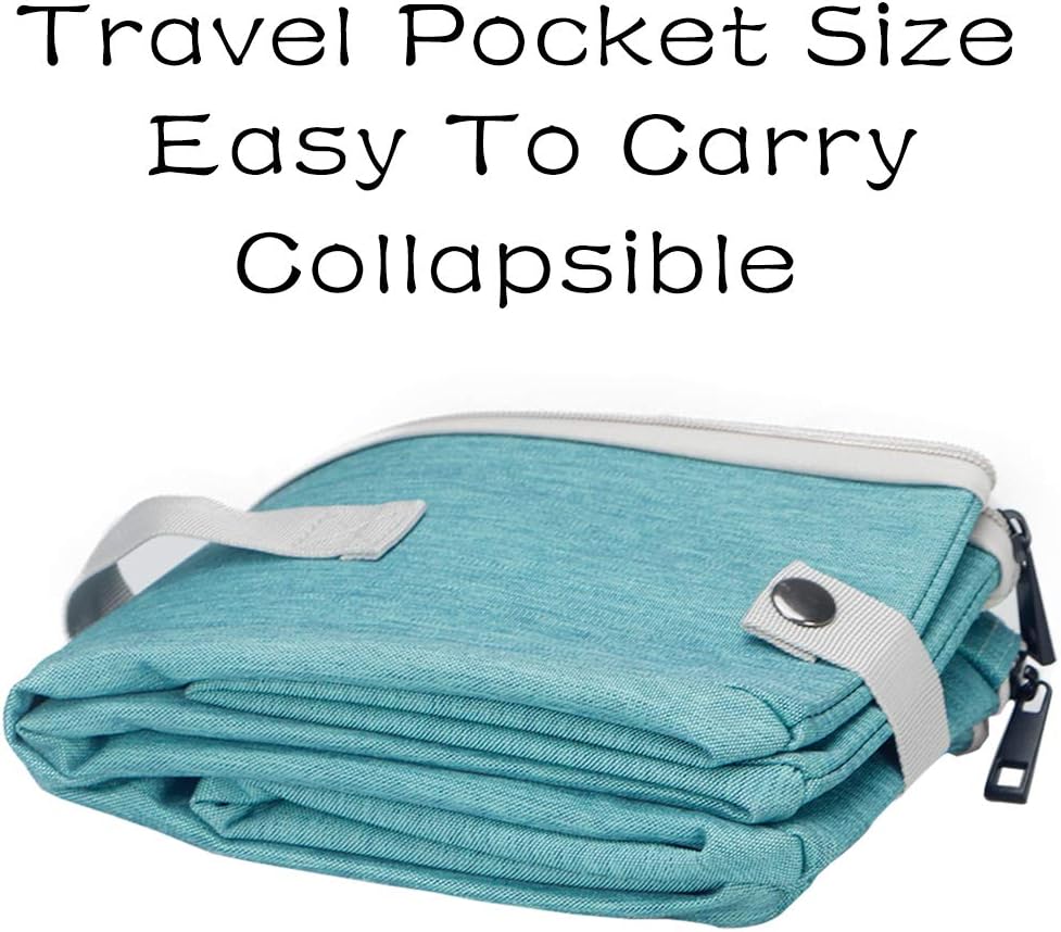Portable Cat Travel Litter Box with Lid, Collapsible Car Cat Litter Box Waterproof and Easy to Clean : Pet Supplies