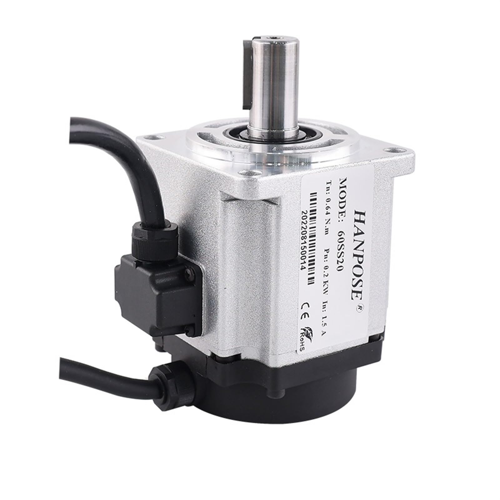 Moteur servo 60SS20 resout les pertes de pas sur fraiseuse