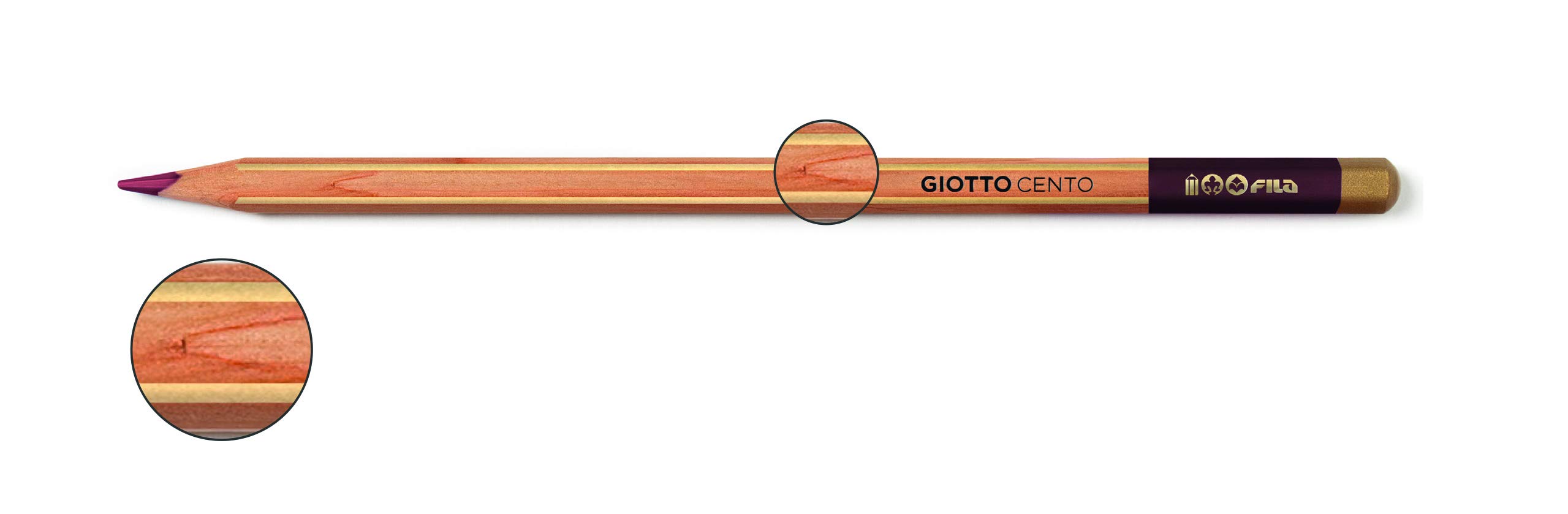 Giotto Kredki Cento z drewna, edycja limitowana 100 lat Fila