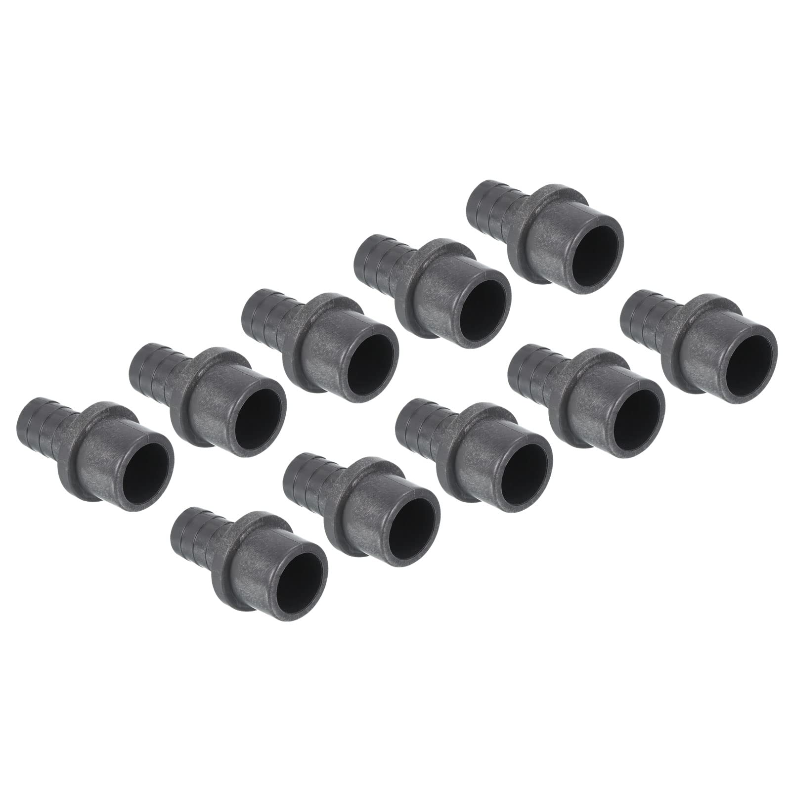 PATIKIL UPVC Reductor Tubo Montaje 32mm OD 25mm Púas, 2 Paquetes Rectos Acoplamientos Adaptador Conector, Gris — view 26