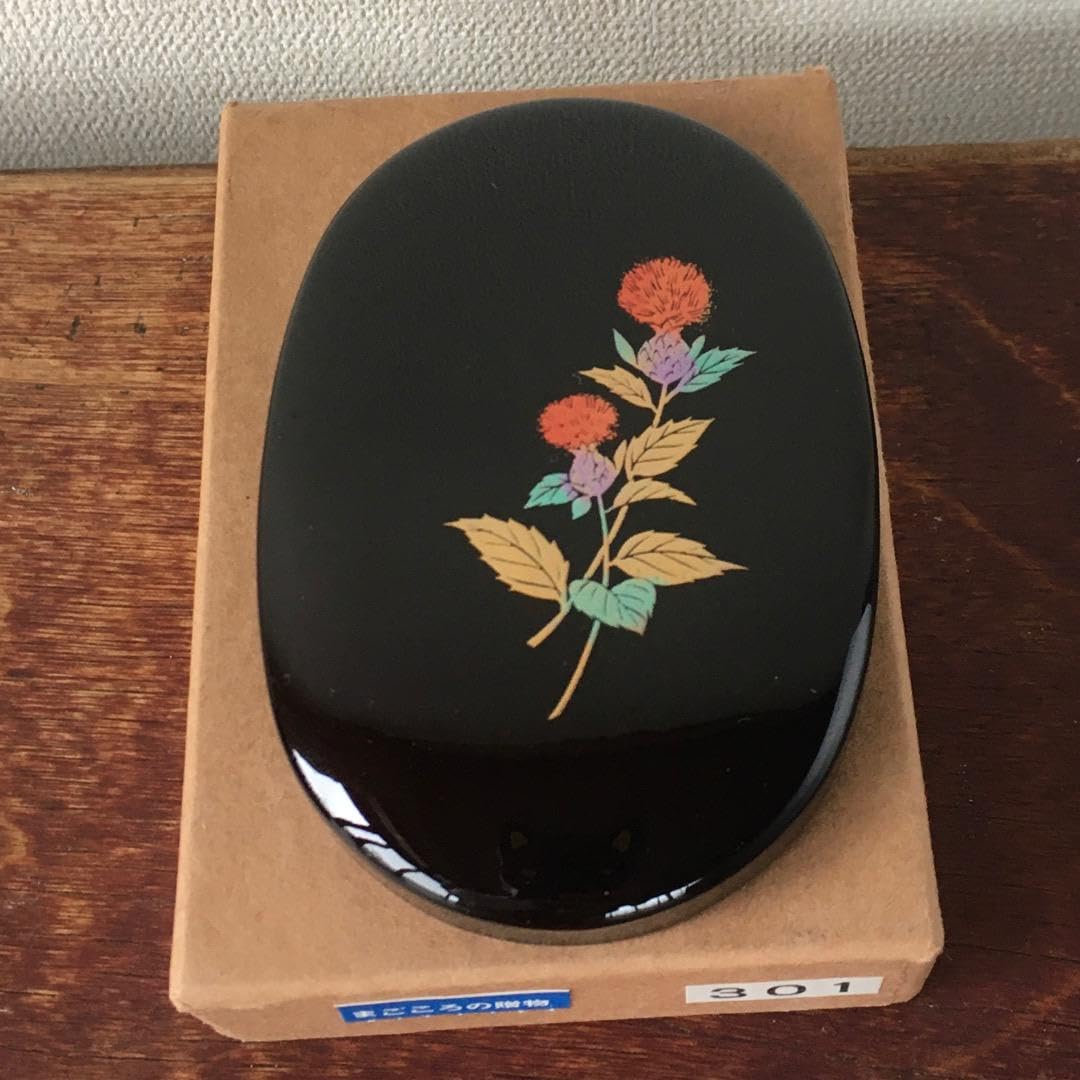 Amazon | 仙台の伝統工芸品 玉虫塗り 紅花 蒔絵 漆器 裁縫セット 品