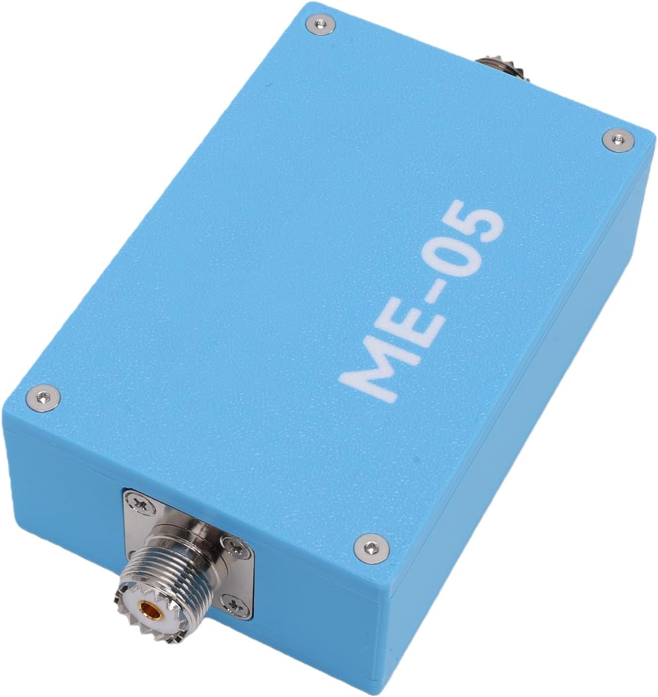 Fafeicy Shortwave Choke, 1 to 30MHz Common Mode Choke with Pure Copper 50 3 Feed Line, 100W FT8 Noise Filter, Dual M Female Connectors for Ham Radio Shortwave