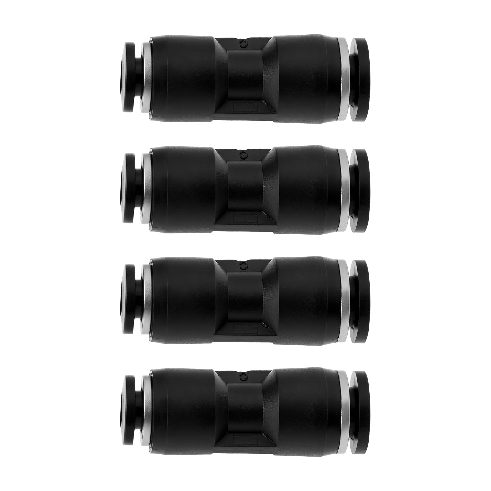 Ecsing 4Pcs 6Mm To 4Mm Pipeline Diameter Reduction Speed Push Fit Adapter Suitable For Liquid And Gas Pipelines