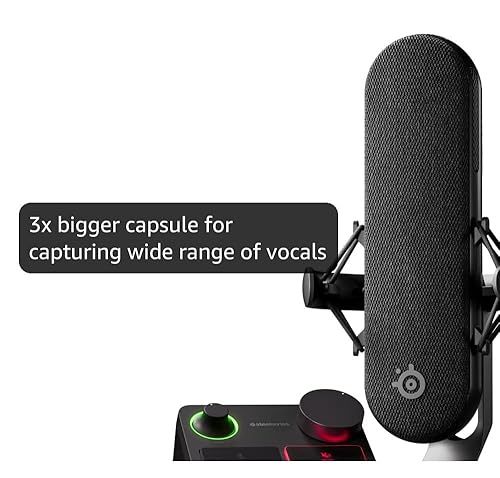 1*7様 SteelSeries Alias Pro マイク&ミキサーセット Steel Series Alias マイク 配信用｜1*7様 SteelSeries Alias Pro マイク&