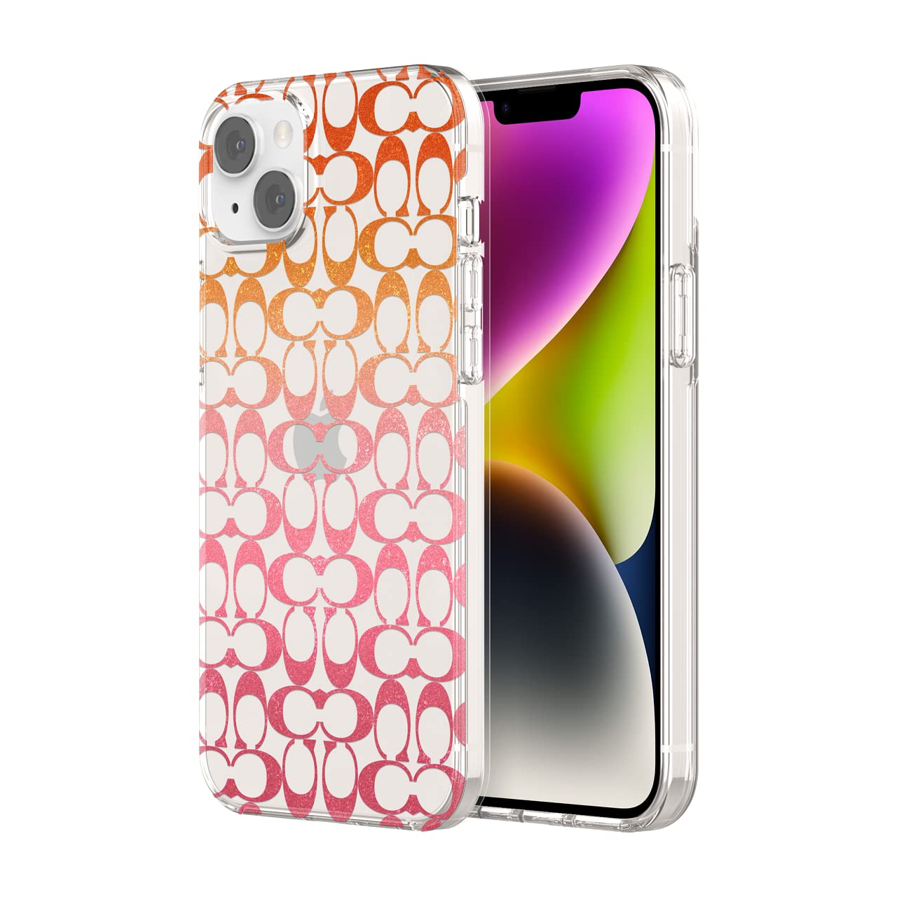 Amazon.co.jp: COACH iPhone 14 Plus用保護ケース - SIGNATURE C PINK