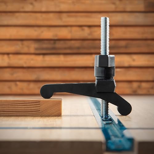 Miniatura 4 de POWERTEC Abrazadera de sujeción en T con pernos de pista en T de 3-12 pulgadas para máquina CNC, trineo de sierra de mesa, prensa de taladro, banco