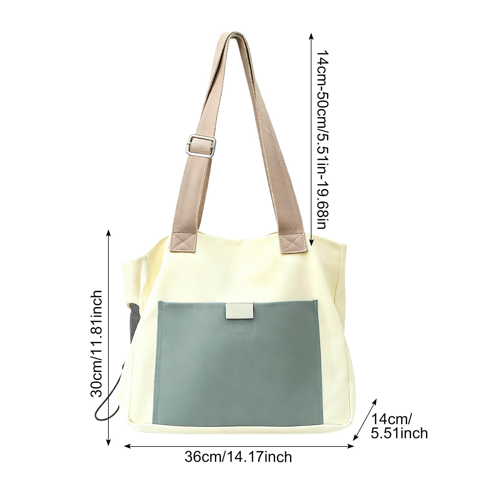 Bolso Bandolera para Mascotas, Bolsa de Transporte para Gatos, Transportin para Perros Pequeños, Bolso Unisex para Perros, Gatos, Cachorros, Viajes, Exteriores, Camping