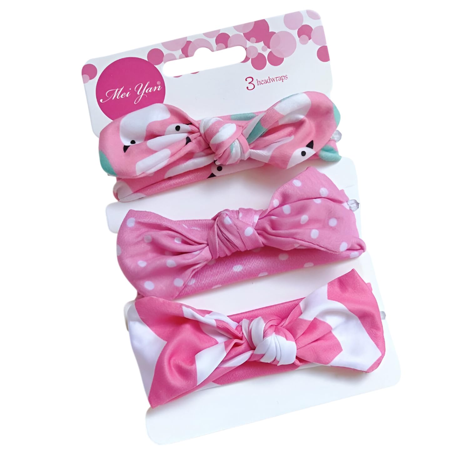 SYGA 3 Pcs Children's Hairband Elastic Headband Suit Baby Girls Headdress Hair Accessories-image-36