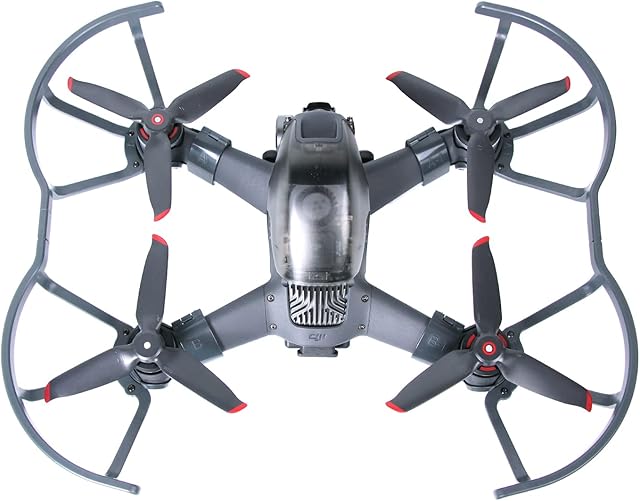 Prodrocam Propeller Guard for DJI FPV Propeller Cage Anti-collision Lightweight Propeller Protector Accessory for Beginners, Flight Safety