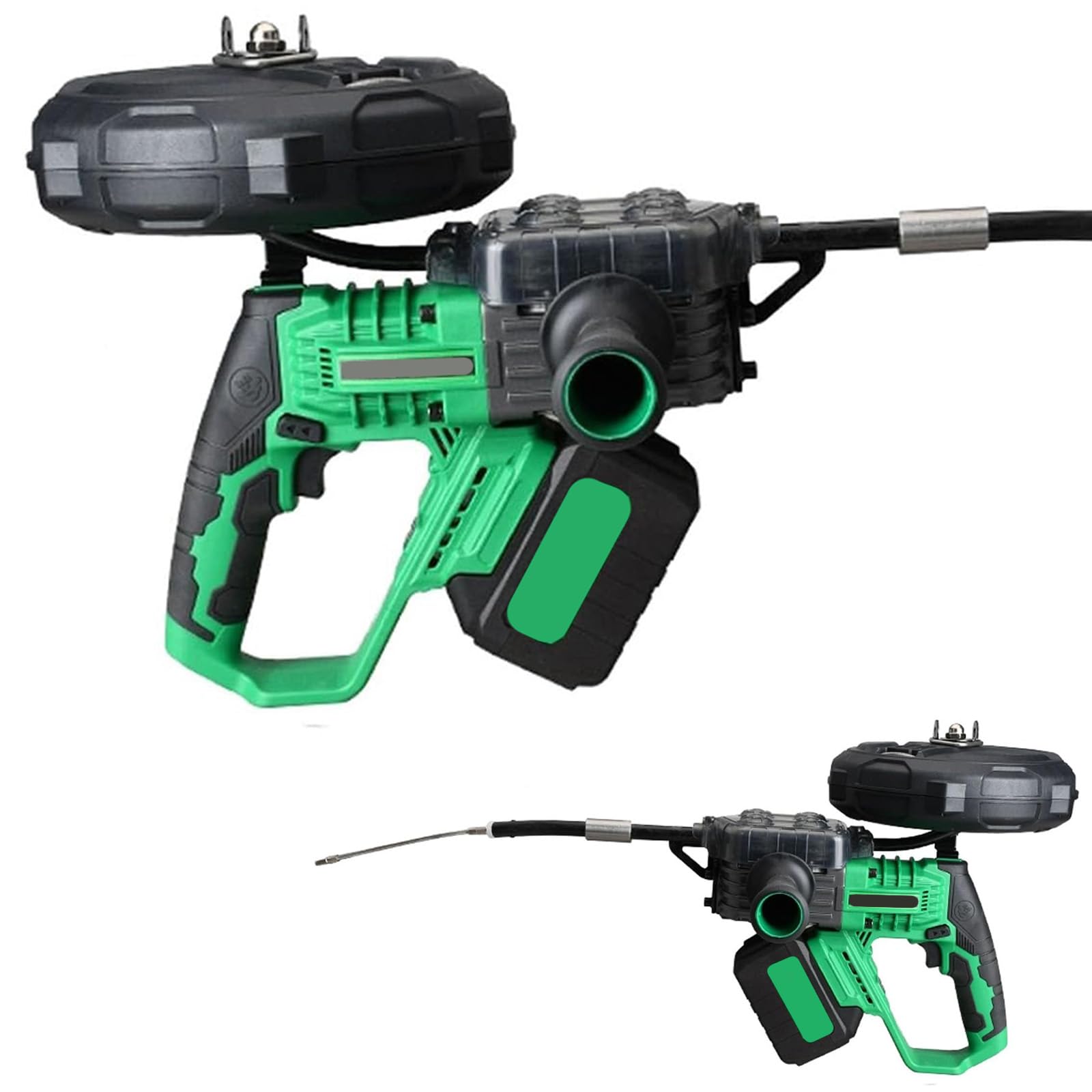 JYBNBBE Cordless Electric Cable Puller, 40 M/min, for Through Walls Wiring, Save time and improve efficiency, super traction