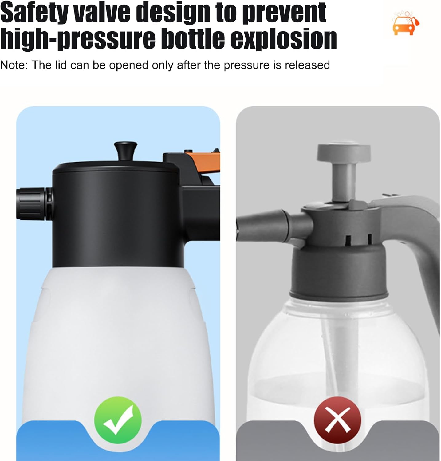 Electric Foam Sprayer Car Wash,Car Wash Sprayer | 1.8L Rechargeable Portable Cleaning Device for Garden Pet Bathing Motorcycle Window Home Patio