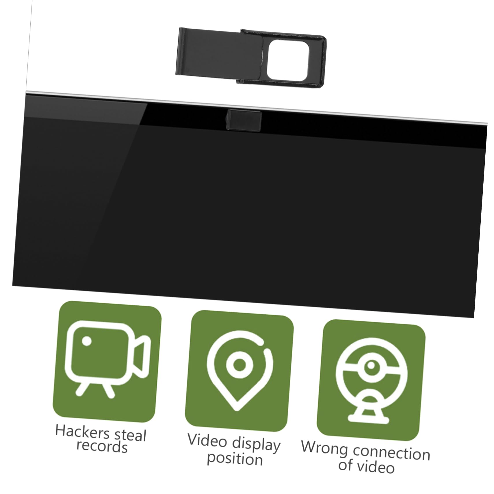 UKCOCO 10stücke Webcam Abdeckung Für Laptop Tablet Smartphone Klebeverschluss Schutz Privatsphäre Installieren Und Rückstandslos Entfernbar Schwarz