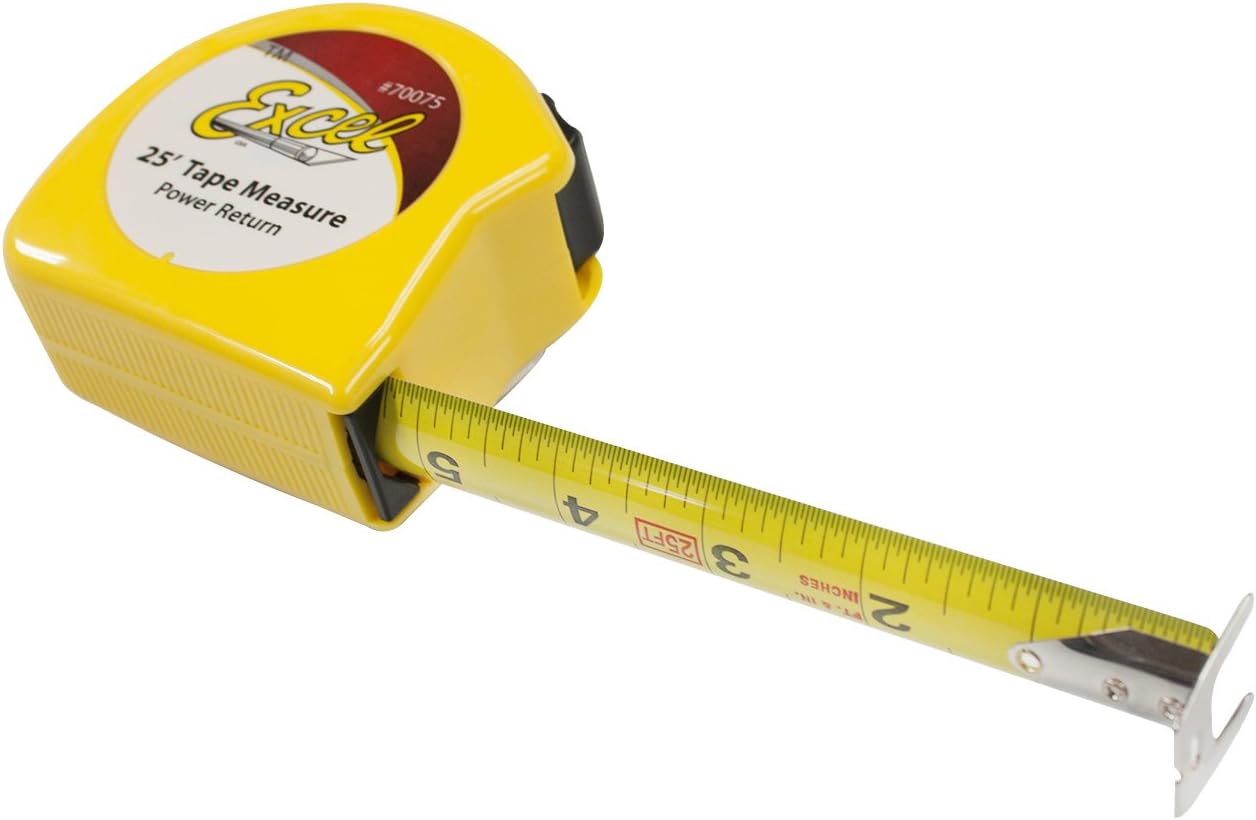 Excel Tape Ruler, 25-Feet