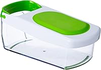 Vista 1 de GoodCook Touch Veggie Dicer and Chopper, cuchillas de acero inoxidable, recipiente de colección de 4 tazas, picador rápido de alimentos, usos