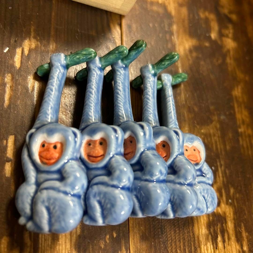 宮内庁御用達 十四代 辻常陸製 干支箸置き 申