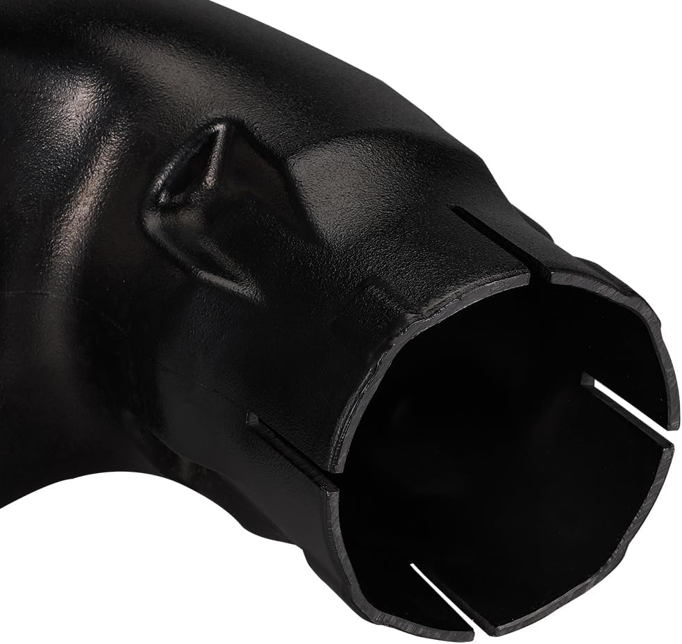 Blueshyhall Air Snorkel Head, Air Ram Head 3.5 inch (89mm) Replacement Parts Air Intake Inlet Universal Accessory