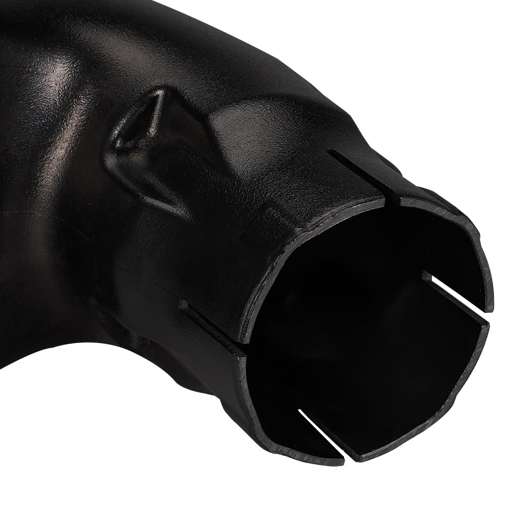 Blueshyhall snorkel auto, filtro aspirazione aria testa offroad auto, filtro aria tubo aspirazione auto, filtro aria per aspirazione snorkel, collettore di polvere auto testa aspirazione aria (89mm)