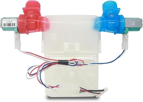 W11101906 W11210463 Washer Water Inlet Valve, Replaces For W10701461 W10883458 W10869803 W11038696 AP6329219, Compatible with Whirlpool Amana