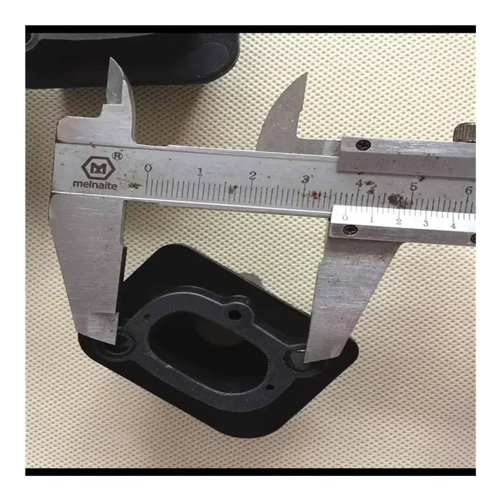 Piezas de reparación Conector de base de carburador for desbrozadora, adaptador de carburador, colector de admisión, compatible con 1E40F-5, 44F-5, BC430, CG430 y CG520.