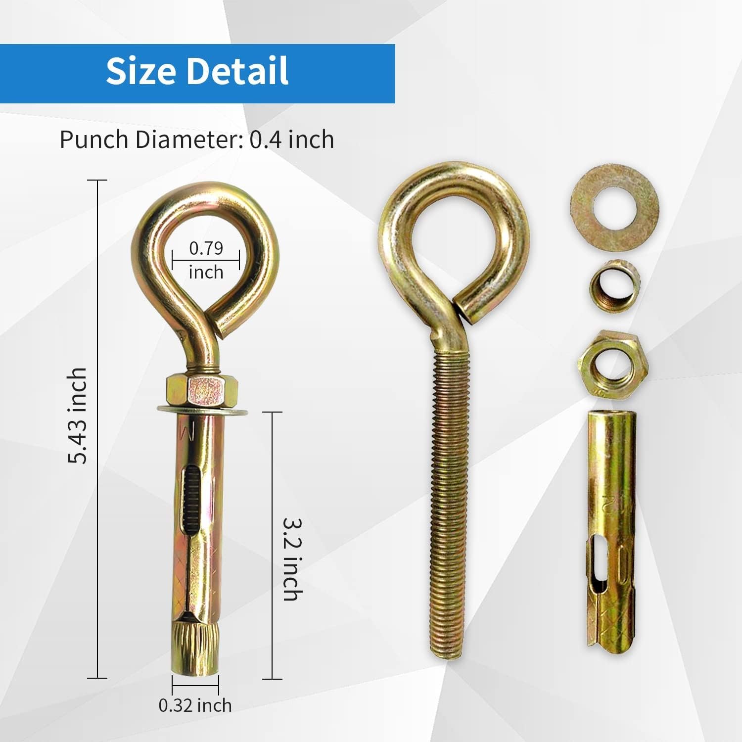 SHENGANG Evacuation Ladder Fire Escape Rope Ladder, 2 Hooks and 2 Expansion Screw Hook Rescue for Emergency Response Such, Sturdy, Durable & Portable,A : Tools & Home Improvement